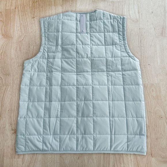 Rains Sky Blue Liner Vest NWT  L RFID - Picture 3 of 6